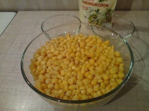 Салат Солнечный.  Ингредиенты: 02