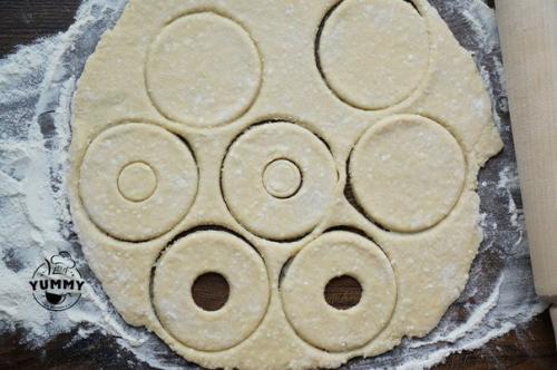 Творожные донаты.  Ингредиенты: 04