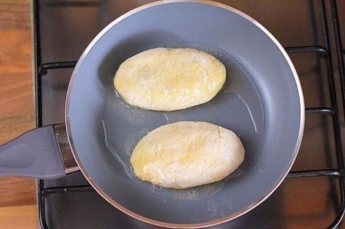 Картофельные зразы с грибами. 03