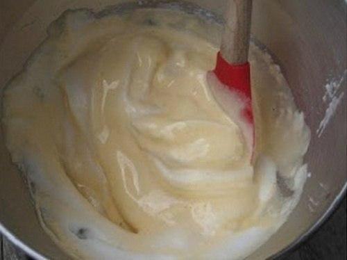 Шоколадный бисквит.  Ингредиенты: 02