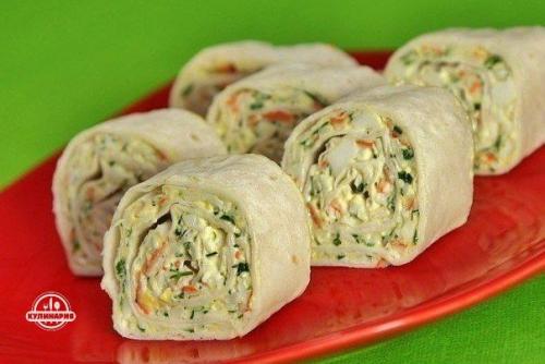 20 начинок для рулета из лаваша.