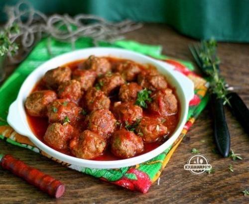 Воздушные фрикадельки.  Ингредиенты: