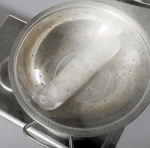 Паровой куриный рулет с мандаринами и черносливом. 05 Паровой куриный рулет с мандаринами и черносливом. 05