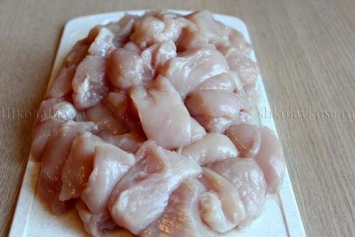 Овощное рагу с курочкой. 02