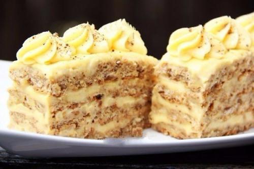 Рецепт ореховых пирожных. 08