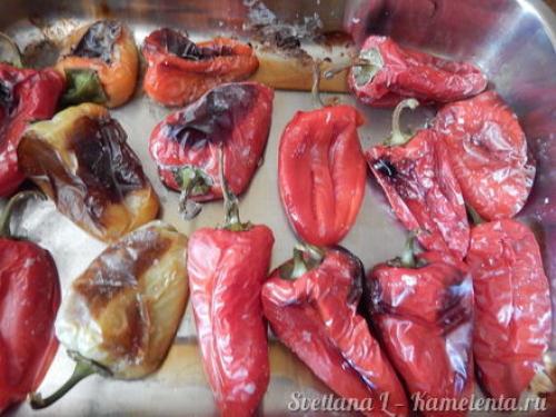 Перец фаршированный овощами. 01