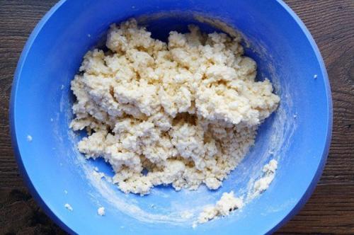 Творожные донаты.  Ингредиенты: 02