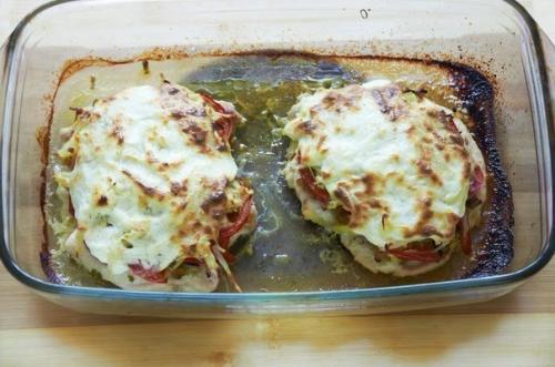 Куриная грудка под шубой.