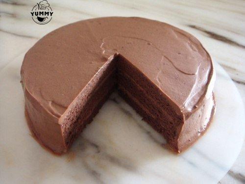 Шоколадный бисквит.  Ингредиенты: