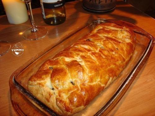 Быстрый мясной пирог с грибами. Быстрый мясной пирог с грибами.