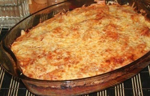 Картофельная запеканка с беконом. 04