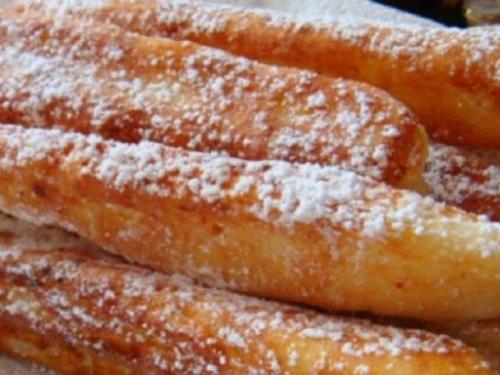 Творожные палочки.  Вкуснятина за 15 минут. 03