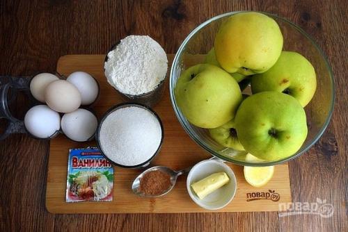 Шарлотка с яблоками (мастер-класс). 01