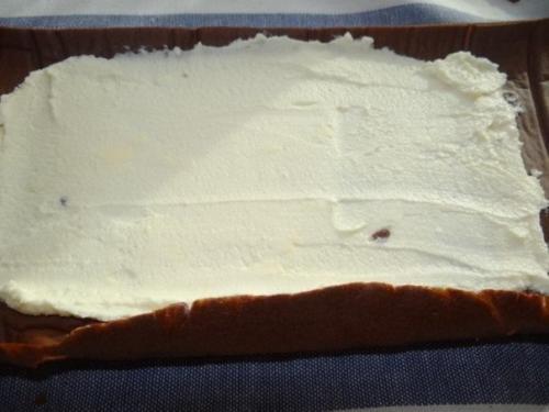 Шоколадные пирожные - рулетики. 05