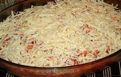 Картофельная запеканка с беконом. 03