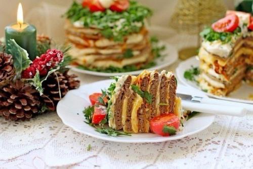 Печёночные мини - тортики. 02