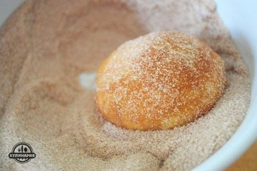 Коричные булочки к завтраку. 07