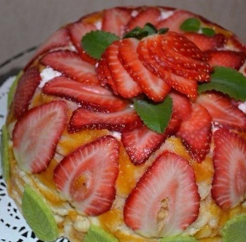 Тортик?   Ингредиенты:   Яйца - 4 штуки (бисквит).