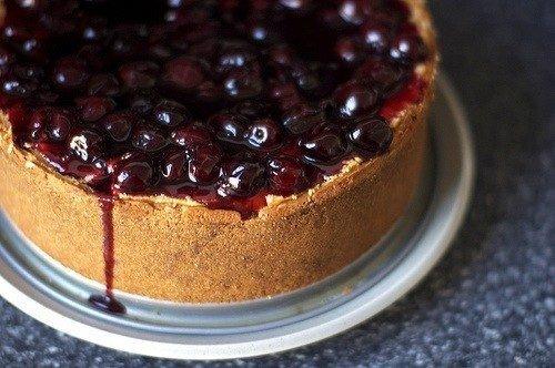 Нью-йоркский чизкейк с вишней. 03