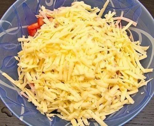 Салат с ветчиной и стручковой фасолью? 04
