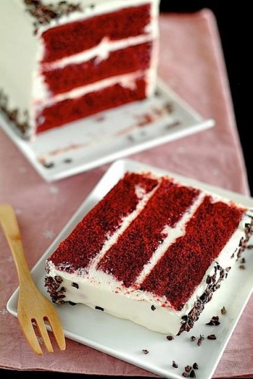 Натуральный торт Красный Бархат. 04