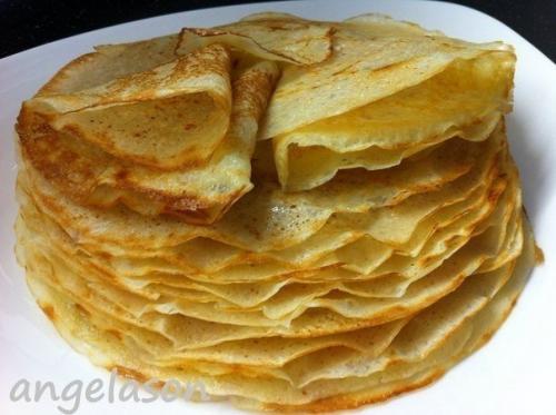 Супер тонкие блины.