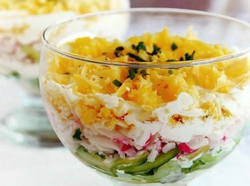 Любимые салатики с крабовыми палочками: топ - 10 рецептов?