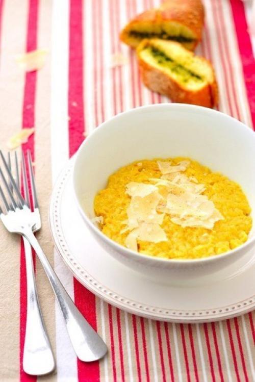 Ризотто по-милански.  Ингредиенты: