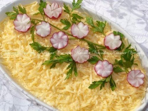 Салат Океан.  Нам понадобится: