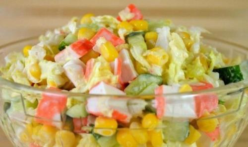 Любимые салатики с крабовыми палочками: топ - 10 рецептов? 07