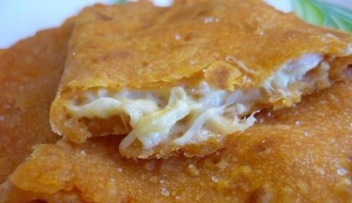 Лепешки с сырной начинкой Муж в Восторге.