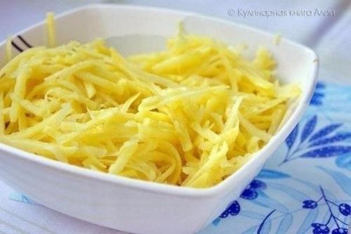 Картошечка Скоростная.  Не думала, что картошка, приготовленная таким образом, получится. 01