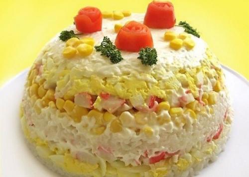 Любимые салатики с крабовыми палочками: топ - 10 рецептов? 09