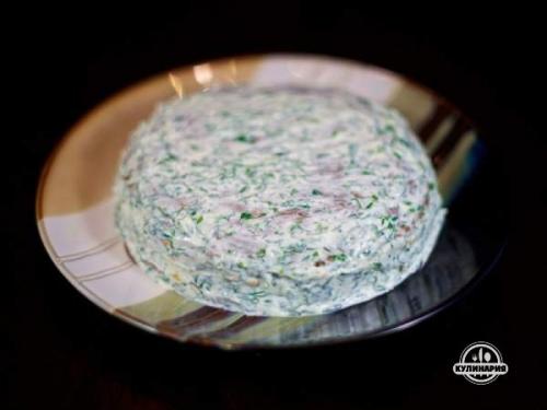 Праздничный печеночный торт. 07