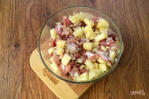 Сочный элеш с курицей. 04