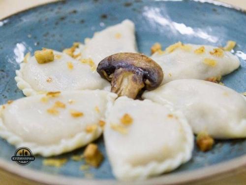 Вареники с картошкой.