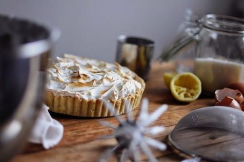 Лимонный пирог с меренгой. 03