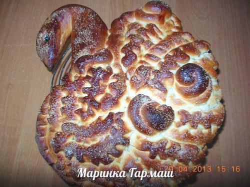 Сдобная выпечка Лебединая Верность.