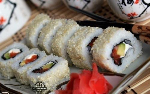 Домашние роллы.  Ингредиенты: