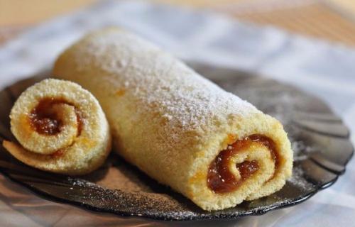 Топ - 6 быстрых рулетов к чаю. 04