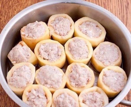 Потрясающая фаршированная картошечка. 03