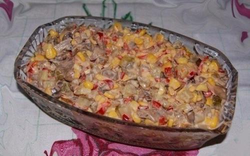 Тор - 10 рецептов приготовления праздничных салатов. 05