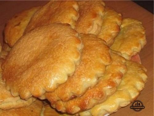 Молочные коржики из детства.