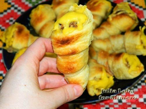 Пицца в рожке. 09