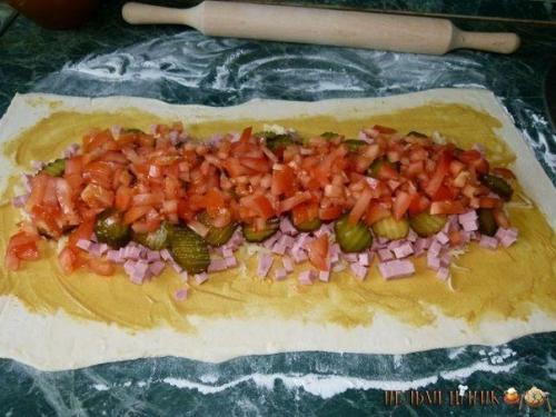 Голландский рулет. Ингредиенты: 03