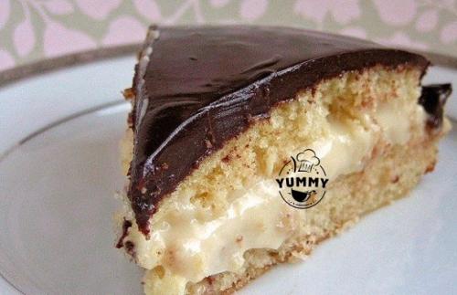 Бостонский кремовый торт.