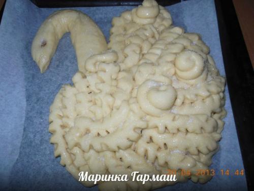 Сдобная выпечка Лебединая Верность. 01