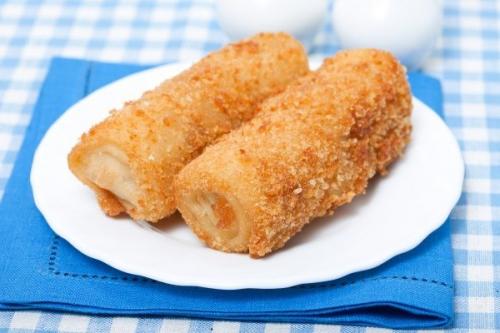 Блинчики с начинкой в ПАНИРОВКЕ?