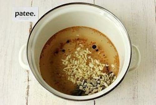 Сало в чесночном маринаде. 02