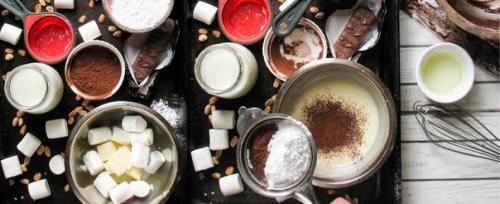 Пончики Сникерс.  Для пончиков: 05